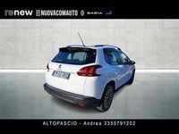 Usata Peugeot 2008 Active 75 CV (55 kW) 2017 Bianco SUV