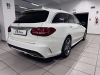 Usata Mercedes C220 Premium 170 CV (125 kW) 2017 Bianco Station wagon