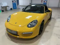 Usata Porsche Boxster 256 CV (188 kW) 2011 Giallo Cabrio