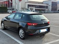 Usata Seat Leon Style 105 CV (77 kW) 2014 Nero Coupé