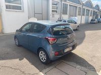 Usata Hyundai i10 Style 66 CV (48 kW) 2018 Blu Utilitaria