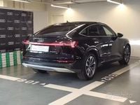 Usata Audi e-tron Sportback Business 230 kW (313 CV) 2020 Nero SUV