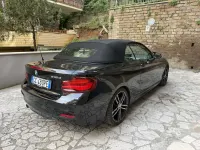 Usata BMW 218 Sport Line 150 CV (110 kW) 2020 Nero Cabrio
