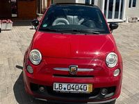 Usata Abarth 500C 2011 Rosso Cabrio