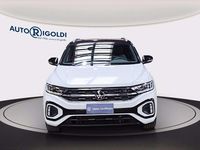 Usata VW T-Roc R-line 116 CV (85 kW) 2022 Pure white deep black perlato SUV