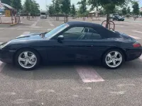 Usata Porsche 911 Carrera 4 Cabriolet 300 CV (220 kW) 1999 Blu/azzurro Cabrio