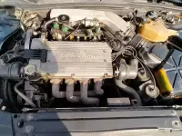 Usata Alfa Romeo 164 145 CV (106 kW) 1989 Nero Berlina