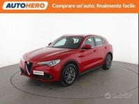 Usata Alfa Romeo Stelvio Super 160 CV (117 kW) 2020 Rosso SUV