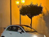 Usata Fiat 500 75 CV (55 kW) 2010 Bianco Cabrio