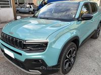 Usata Jeep Avenger Summit 101 CV (74 kW) 2024 Verde SUV