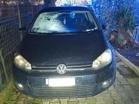 Usata VW Golf VI 105 CV (77 kW) 2011 Verde Utilitaria