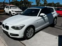 Usata BMW 114 95 CV (69 kW) 2014 Bianco Utilitaria