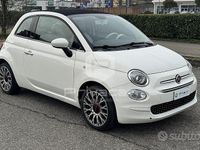 Usata Fiat 500C Lounge 69 CV (50 kW) 2019 Bianco Cabrio