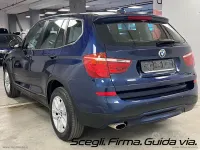 Usata BMW X3 Comfort Edition 190 CV (139 kW) 2017 Blu/azzurro SUV