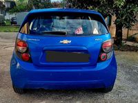 Usata Chevrolet Aveo 2014 Blu Utilitaria