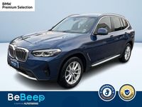 Usata BMW X3 Comfort Edition 190 CV (139 kW) 2021 Blu metallizzato SUV