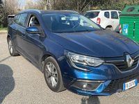 Usata Renault Mégane GrandTour 110 CV (80 kW) 2017 Blu Station wagon