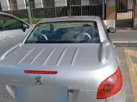 Usata Peugeot 206 CC 109 CV (80 kW) 2005 Grigio Cabrio