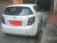 Usata Chevrolet Aveo 84 CV (61 kW) 2011 Bianco Berlina