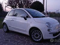 Usata Fiat 500C Lounge 69 CV (50 kW) 2011 Bianco Cabrio