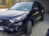 Usata Hyundai Tucson N Line 136 CV (100 kW) 2020 Nero SUV