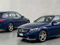 Occasion Mercedes C200 AMG line 136 ch (100 kW) 2016 Bleue Break