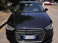 Usata Audi A3 Ambiente 110 CV (80 kW) 2018 Nero Berlina