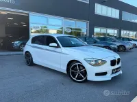 Begagnad BMW 116 Sport Line 136 HK (100 kW) 2012 Vit Halvkombi