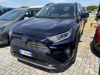 Usata Toyota RAV4 Hybrid Lounge 218 CV (160 kW) 2021 Blu metallizzato SUV