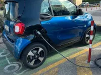 Usata Smart ForTwo Coupé 41 kW (56 CV) 2021 Blu Utilitaria