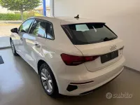 Usata Audi A3 110 CV (80 kW) 2024 Bianco Berlina