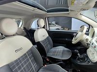 Usata Fiat 500 Lounge 95 CV (69 kW) 2016 Bianco Berlina