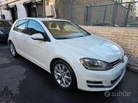 Usata VW Golf VII Highline 105 CV (77 kW) 2015 Bianco Berlina