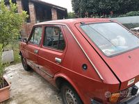 Usata Fiat 127 1980 Rosso Berlina