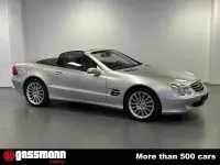 Usata Mercedes SL350 245 CV (180 kW) 2005 Argento Cabrio