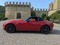 Usata Mazda MX5 Evolve 131 CV (96 kW) 2017 Rosso Cabrio