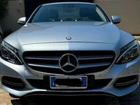 Usata Mercedes C220 170 CV (125 kW) 2015 Grigio Berlina