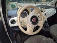 Usata Fiat 500 75 CV (55 kW) 2011 Bianco Utilitaria