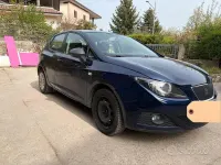 Begagnad Seat Ibiza Ecomotive 75 HK (55 kW) 2011 Blå Halvkombi