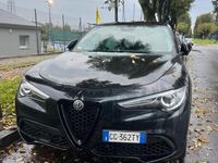 Usata Alfa Romeo Stelvio 201 CV (147 kW) 2021 Nero SUV