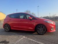 Usata Ford Fiesta ST-Line 125 CV (91 kW) 2020 Rosso Utilitaria