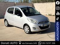 Usata Hyundai i10 69 CV (50 kW) 2011 Argento Utilitaria