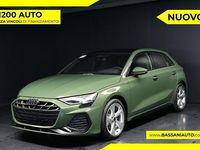 Nuova Audi A3 S-Line 150 CV (110 kW) 2025 Verde Berlina