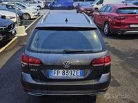 Usata VW Golf VII Executive 150 CV (110 kW) 2018 Grigio Station wagon