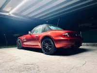 Usata BMW Z3 Efficient Dynamics 170 CV (125 kW) 2002 Rosso Cabrio