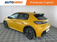 Usata Peugeot 208 GT 130 CV (95 kW) 2021 Giallo Utilitaria