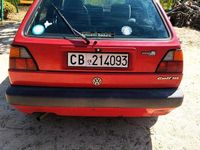 Usata VW Golf III 60 CV (44 kW) 1991 Rosso Berlina