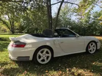 Usata Porsche 996 Turbo 450 CV (330 kW) 2005 Bianco Cabrio