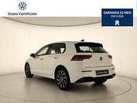 Usata VW Golf VIII Life 110 CV (80 kW) 2023 Bianco Utilitaria