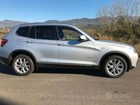 Usata BMW X3 184 CV (135 kW) 2011 Argento SUV